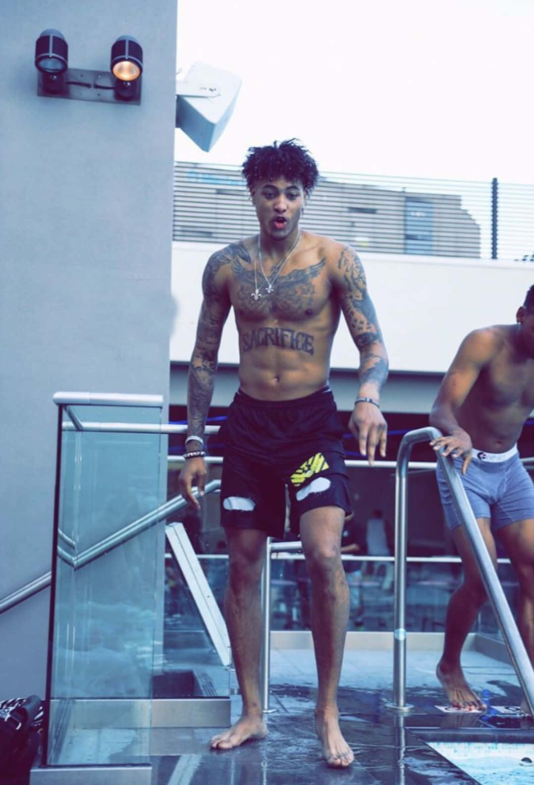 Topless Kelly Oubre Jr Background