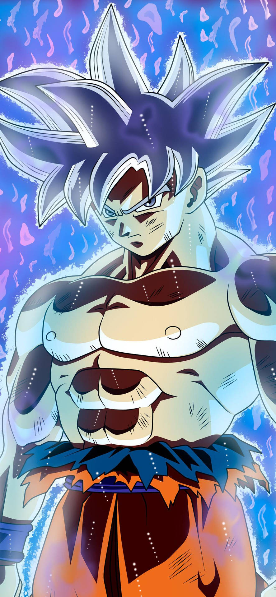 Topless Saiyan Son Goku Iphone