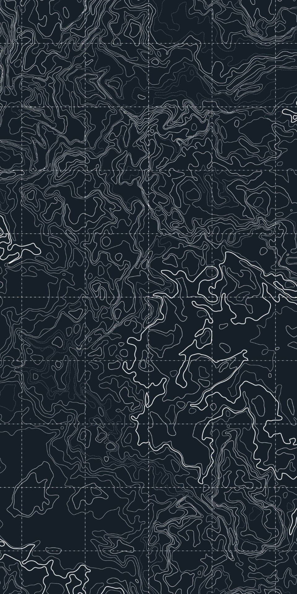 Topography Map Contours