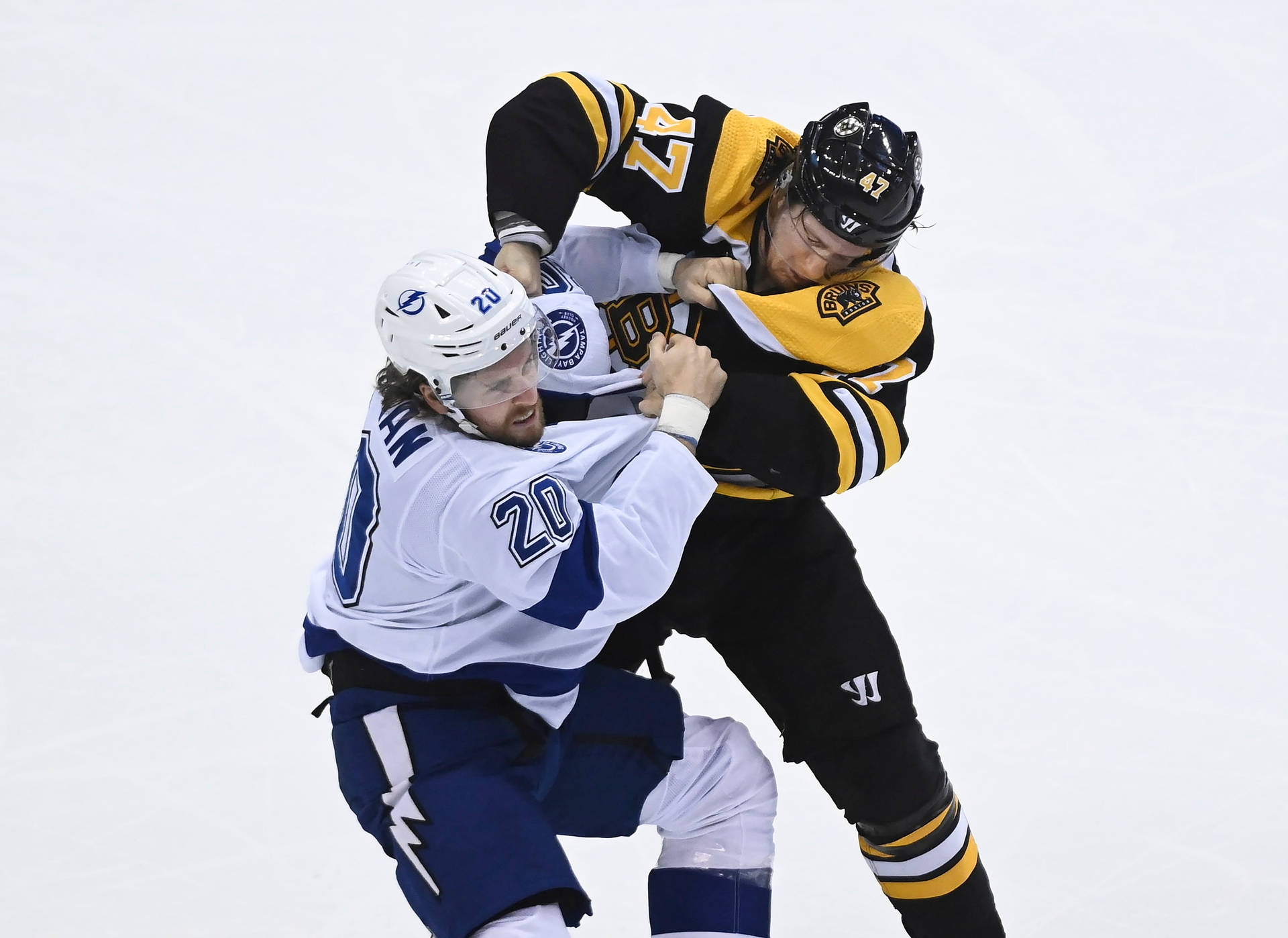 Torey Krug And Blake Coleman Fight 2020 Nhl