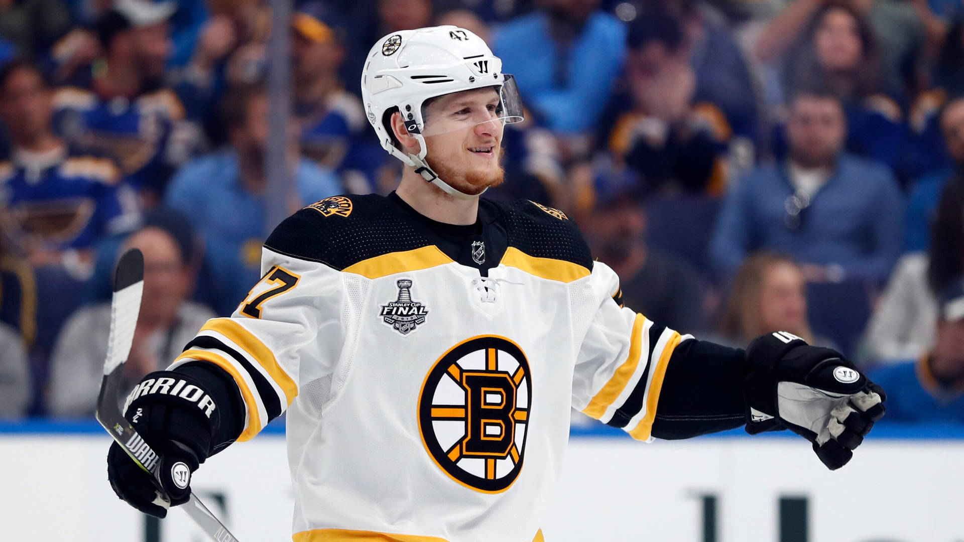 Torey Krug Celebrates Thrilling Victory