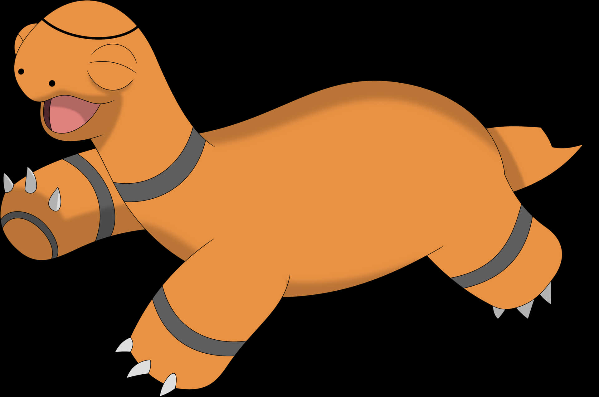 Torkoal Without Hard Shell Background