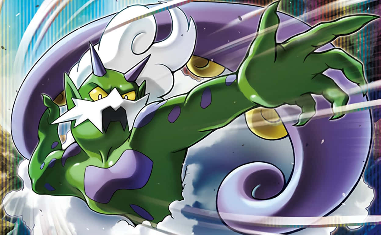 Tornadus Blowing Strong Wind