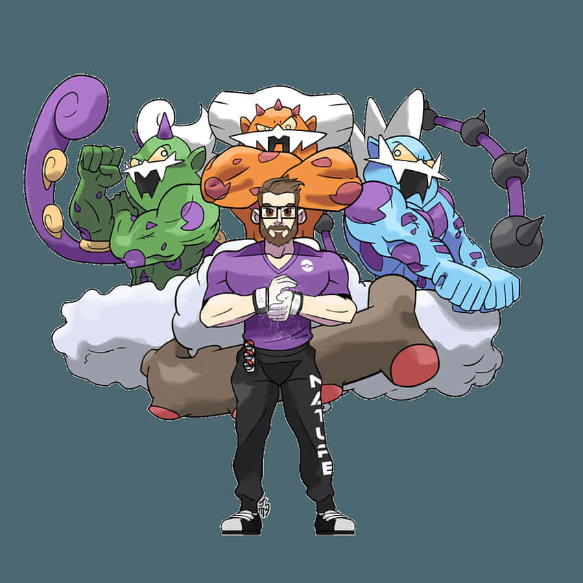Tornadus With The Other Flying-type Legendary Pokemons Background