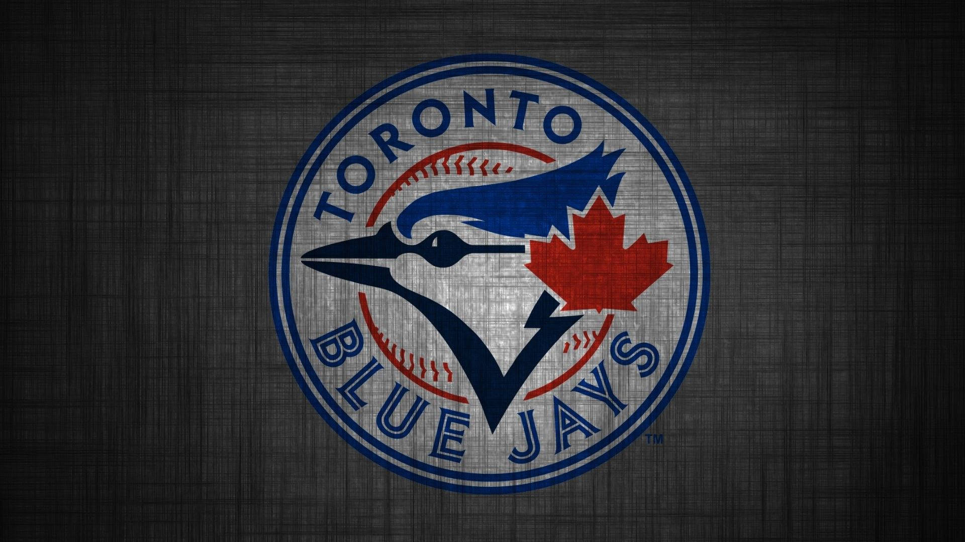Toronto Blue Jays Dark Aesthetic Logo Background