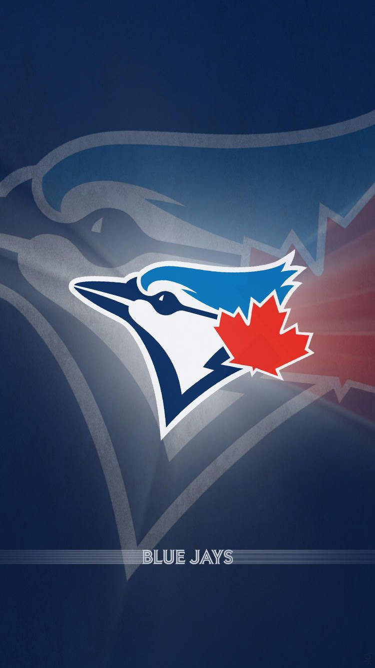 Toronto Blue Jays Identical Glowing Logo Background