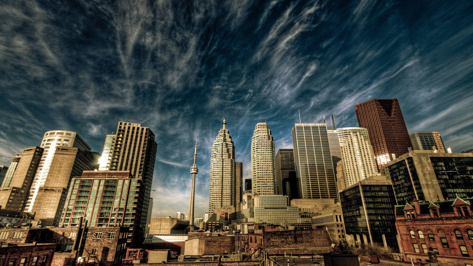 Toronto Cityscape Buildings
