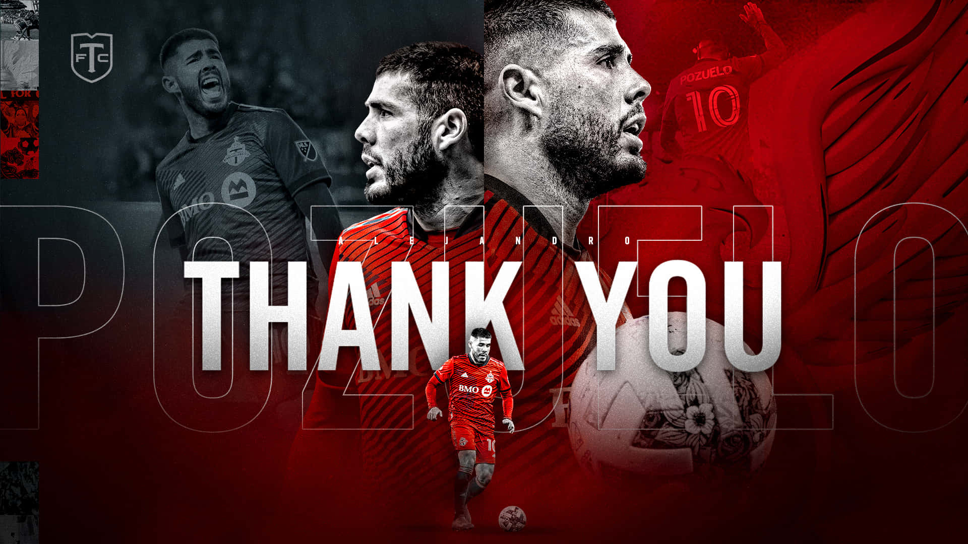 Toronto Fc Alejandro Pozuelo Thank You Poster Background