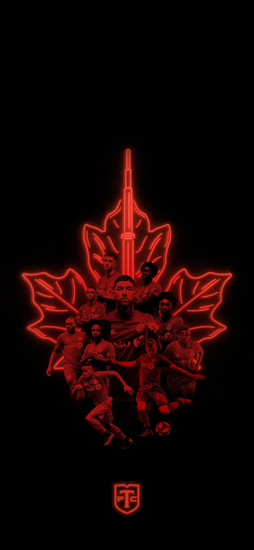 Toronto Fc Canadian Logo Background