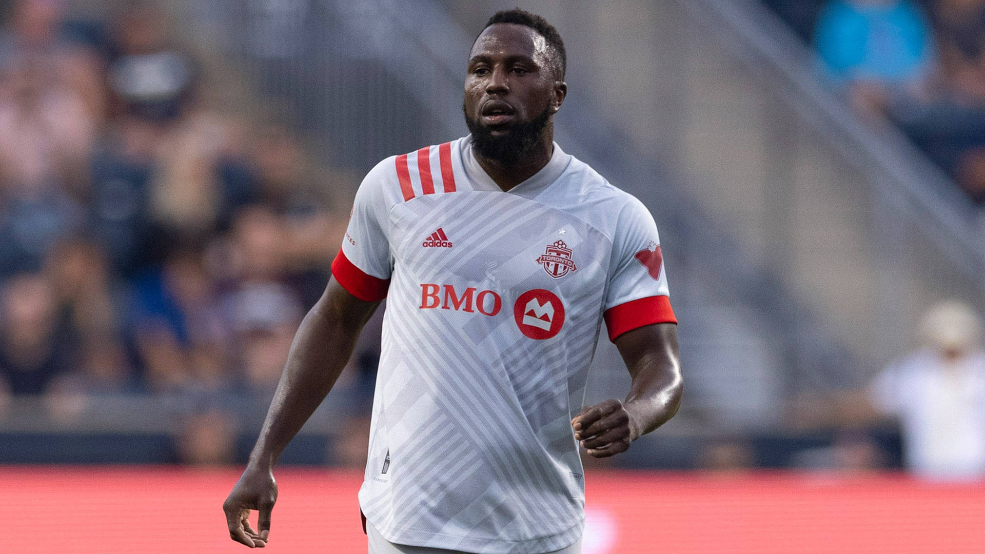 Toronto Fc Jozy Altidore White Jersey Background