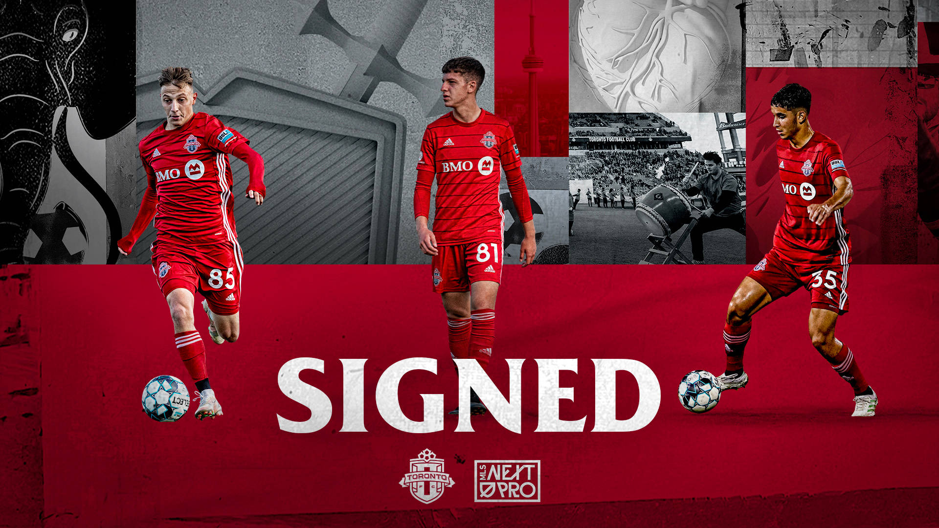 Toronto Fc Team Signed Academy Background