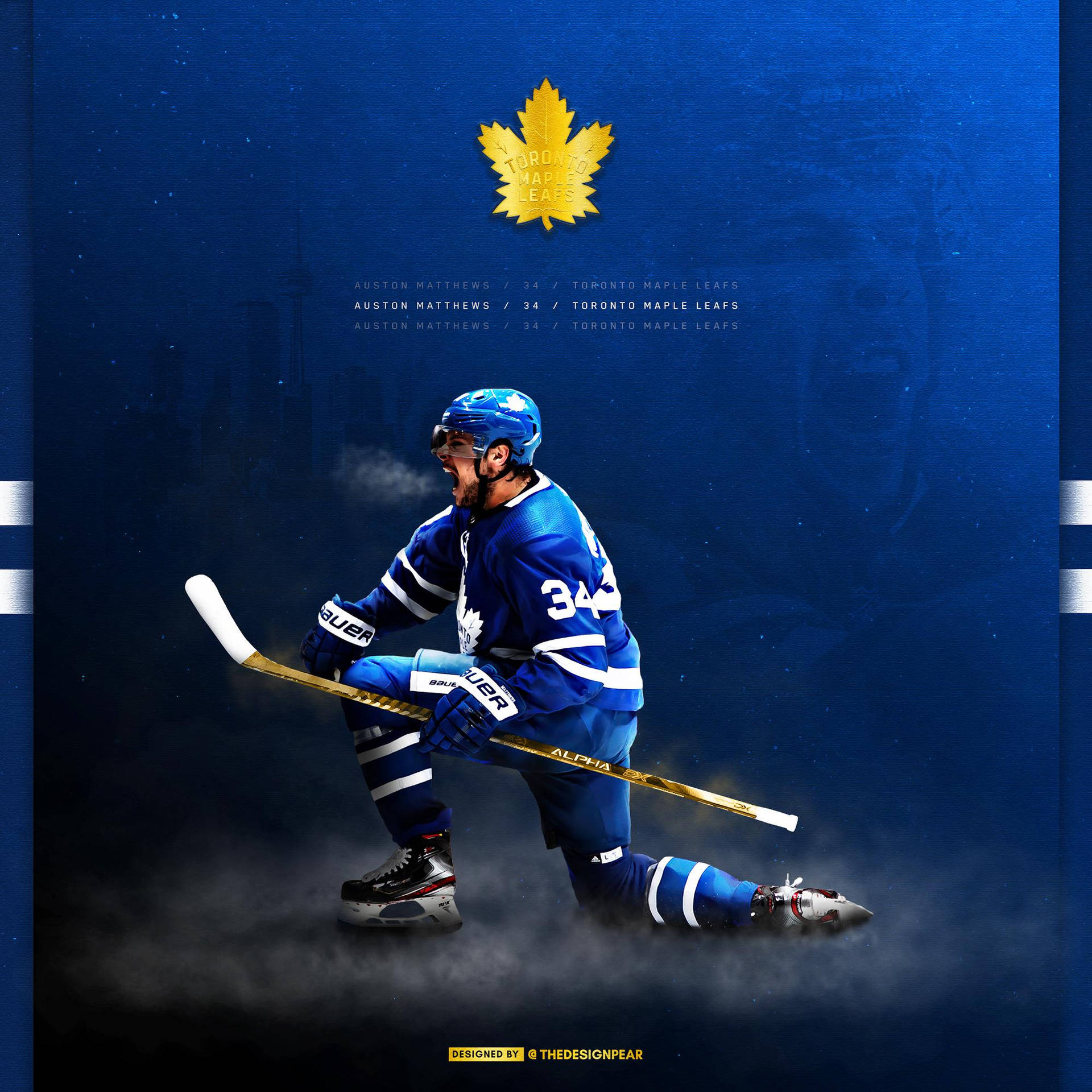 Toronto Maple Leafs Auston Matthews Background