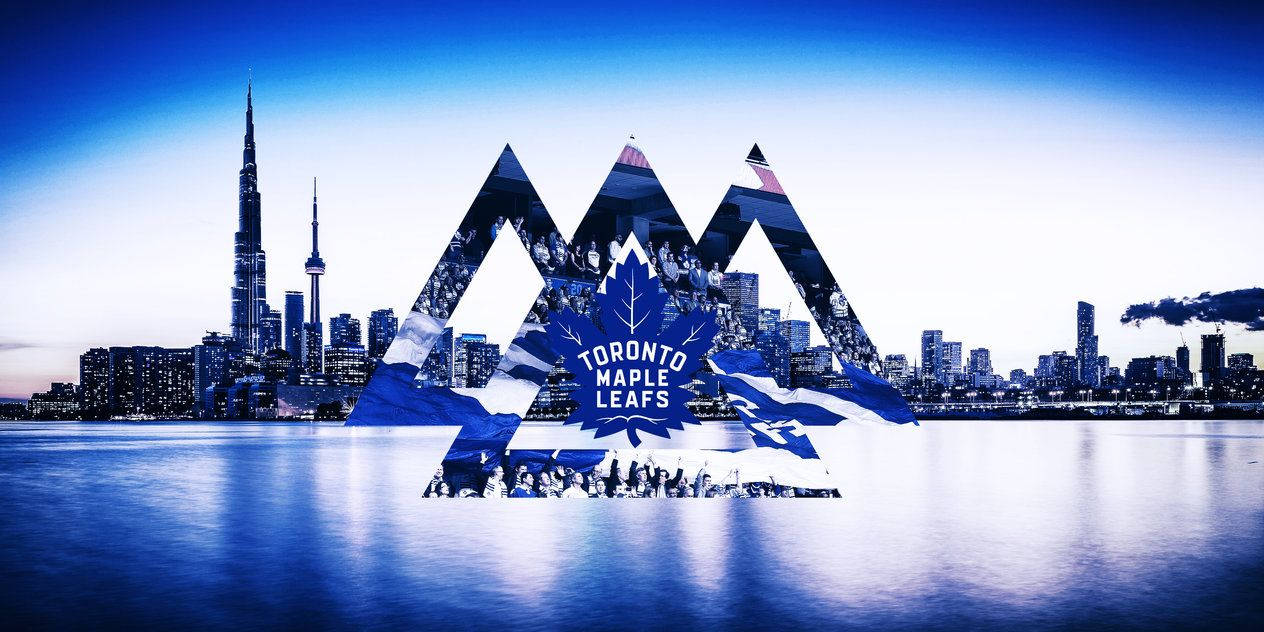 Toronto Maple Leafs Graphic Poster Background