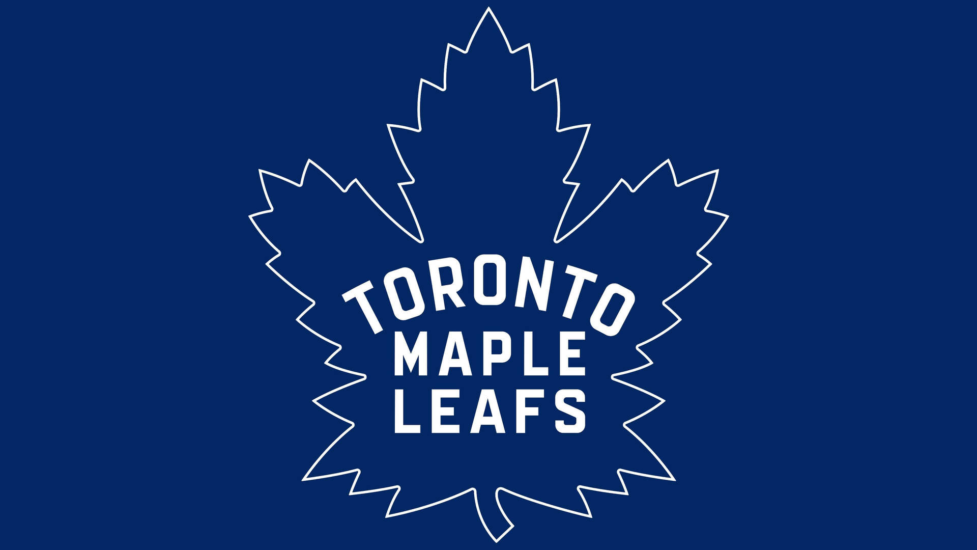 Toronto Maple Leafs Ice Hockey Logo Background
