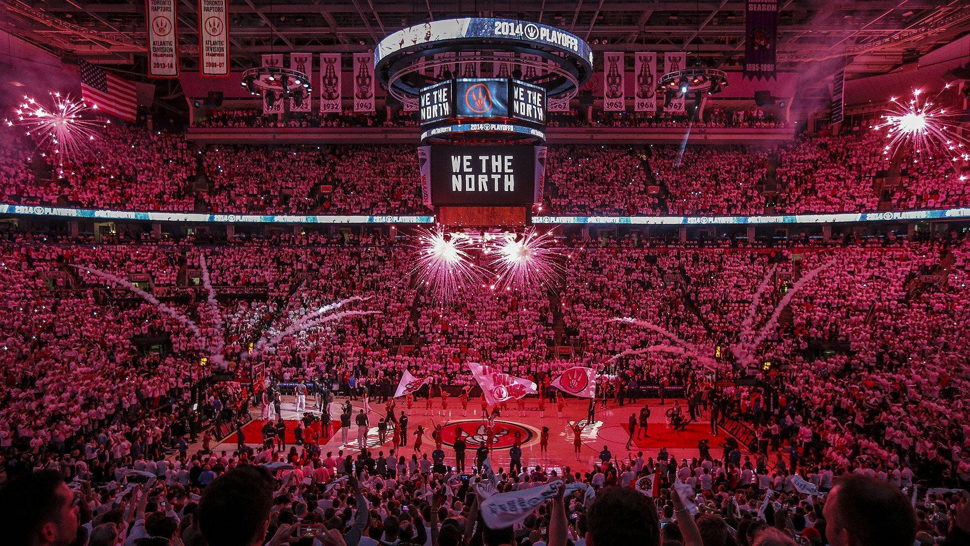 Toronto Raptors Avid Fans Background