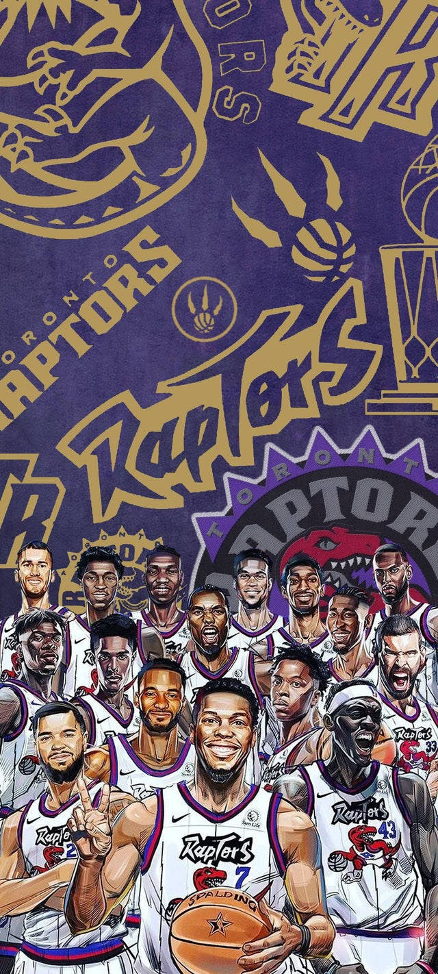 Toronto Raptors Fan Art Background