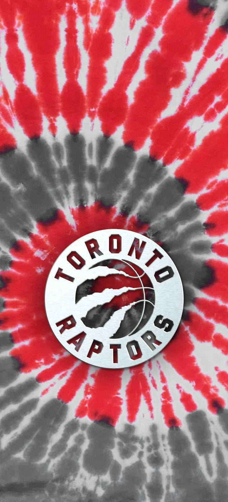 Toronto Raptors Tie Dye Background