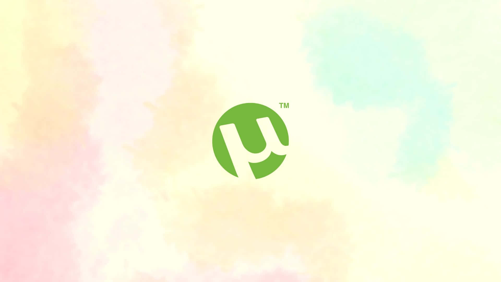 Torrent Logo Watercolor Pastel Background Background