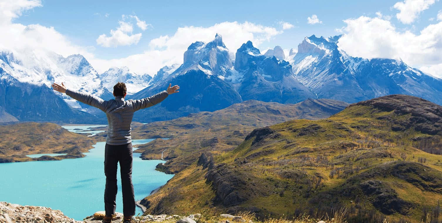 Torres Del Paine Embrace Background