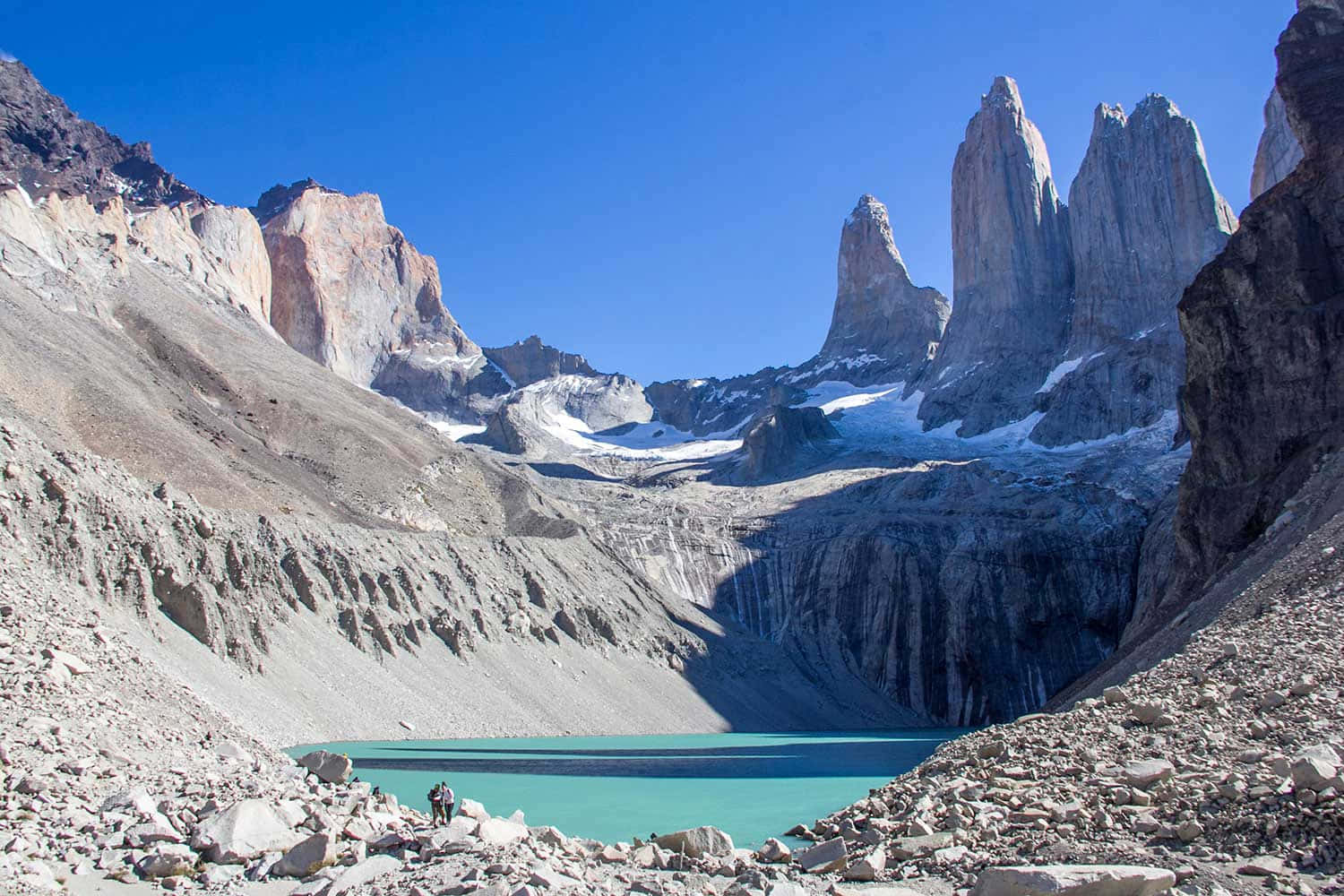 Torres Del Paine Granite Towers Background
