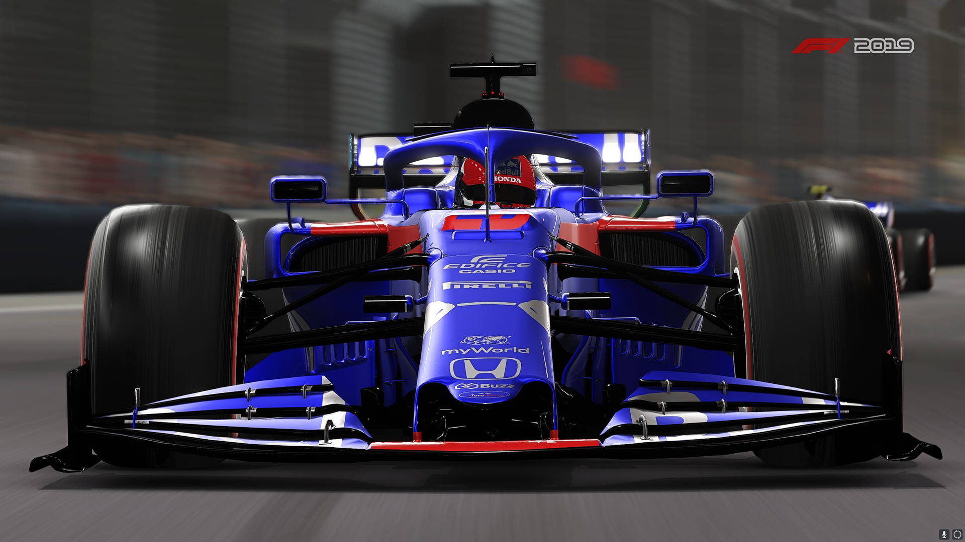 Torro Rosso's #26 Car In F1 2019 Background