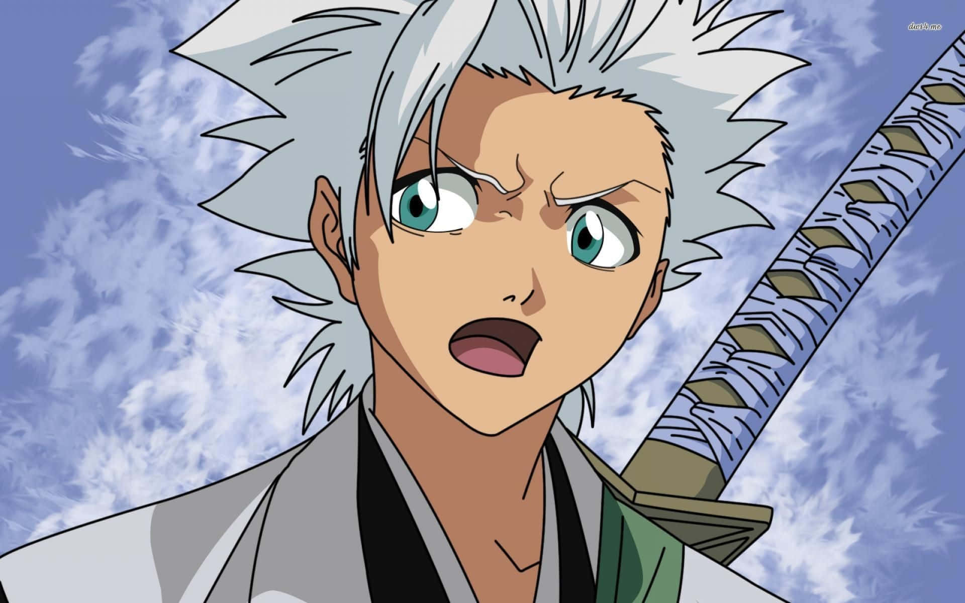 Toshiro Hitsugaya, Captain Of The 10th Division Of The Gotei 13.