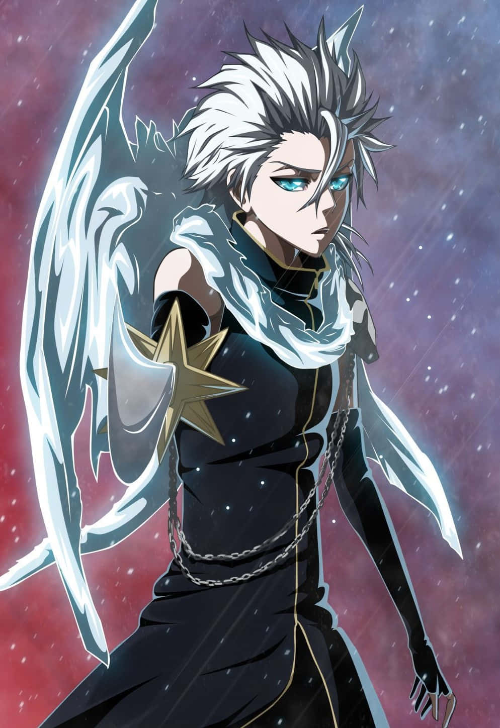 Toshiro Hitsugaya, Captain Of The 10th Division Of The Gotei 13 Background