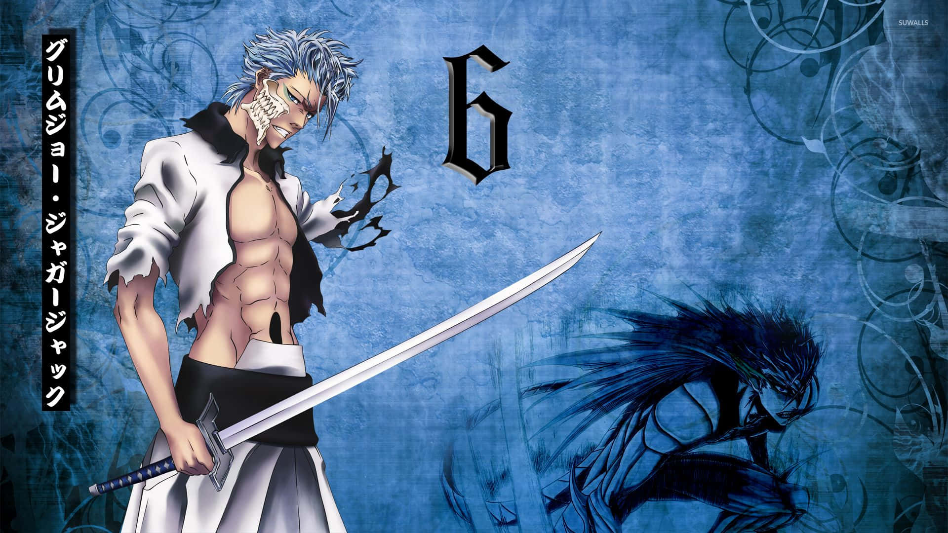 Toshiro Hitsugaya, Captain Of The Tenth Division, From The Manga And Anime Series, Bleach Background