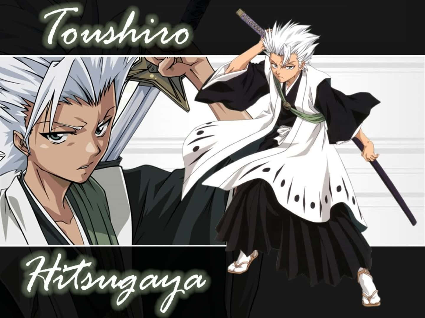 Toshiro Hitsugaya From The Popular Anime Series Bleach.