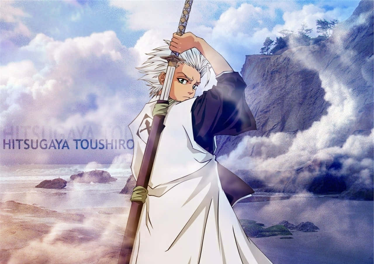 Toshiro Hitsugaya, The Coolheaded Captain Of Squad Ten In The Hit Anime Show Bleach