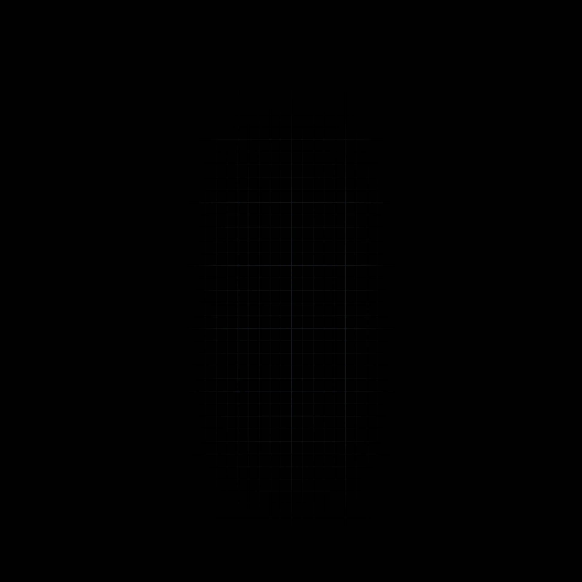 Total Black Grid With Vignette Background