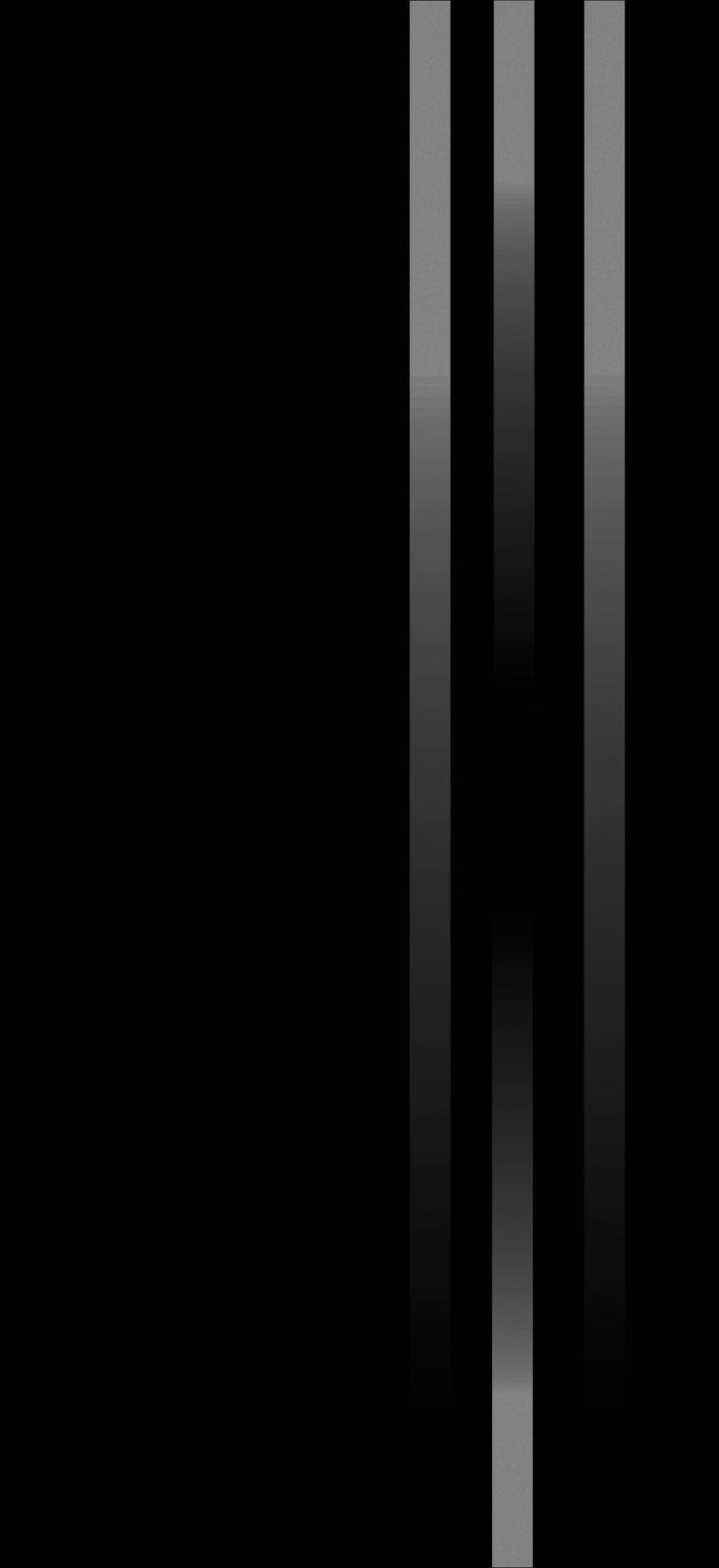 Total Black With Three Stripes Background