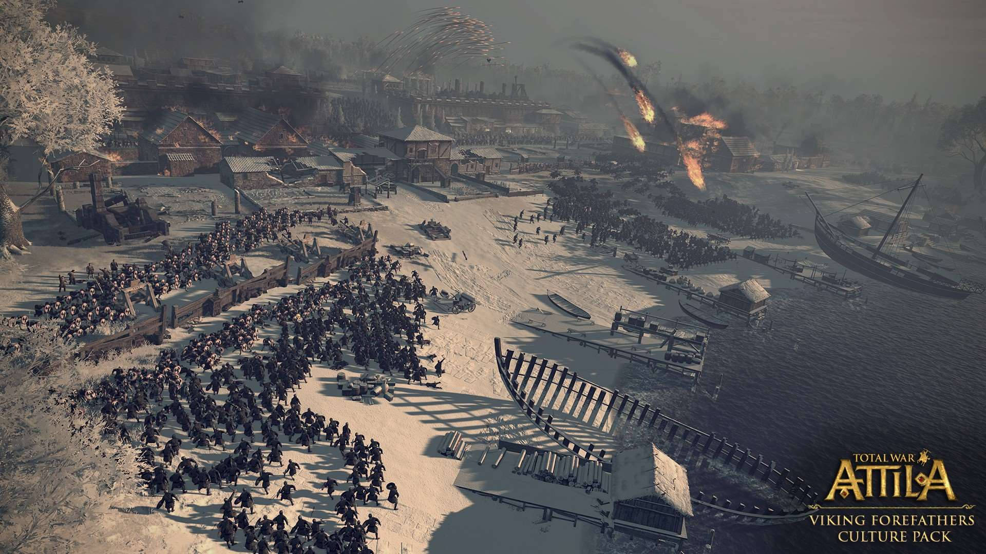 Total War Attila Battle In Beachfront