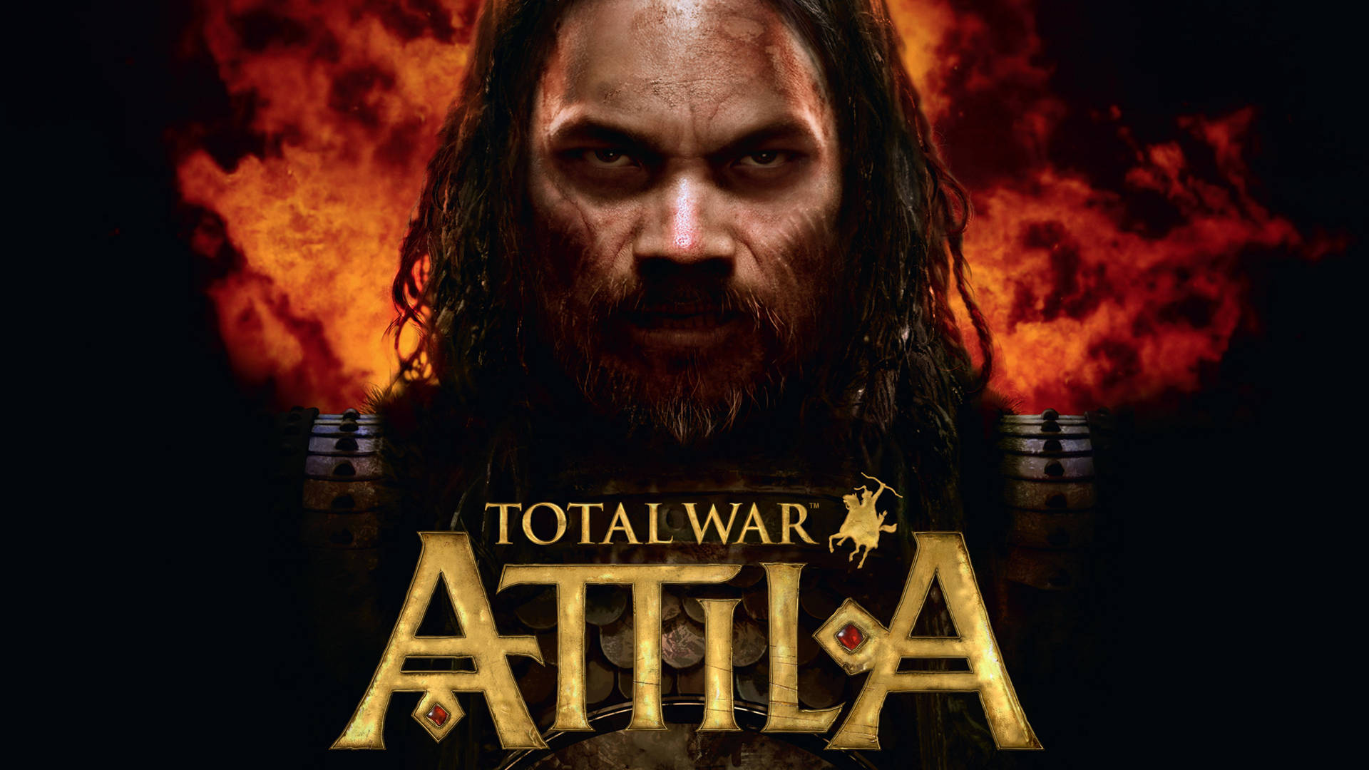 Total War Attila Game Poster Background