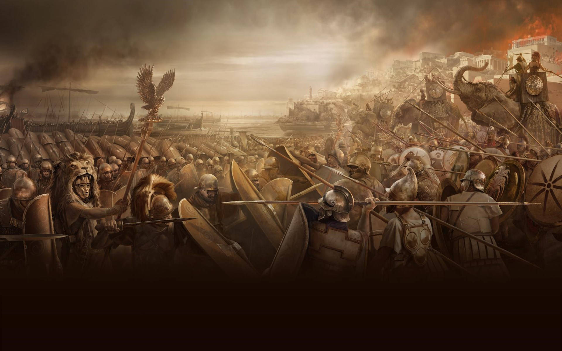 Total War Attila Massive War Background