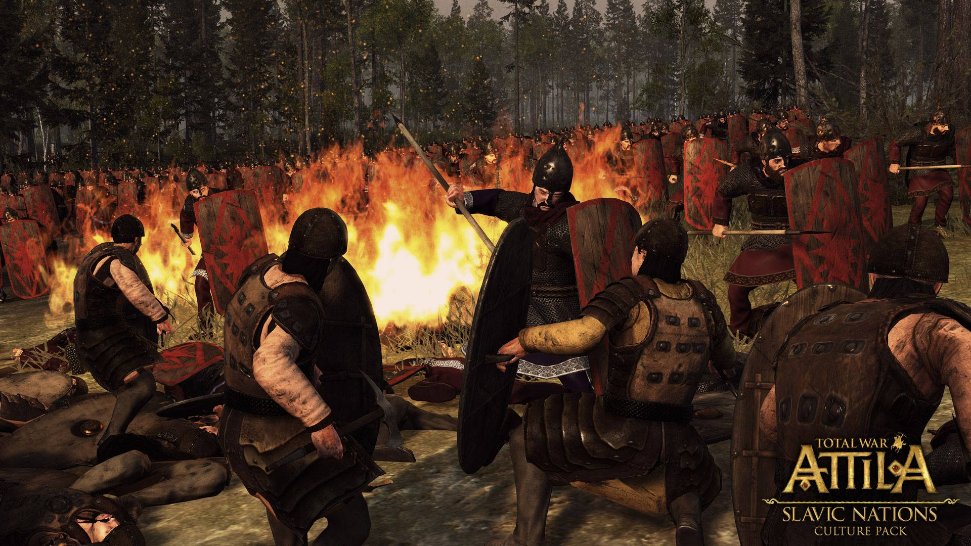 Total War Attila Soldiers In Defense