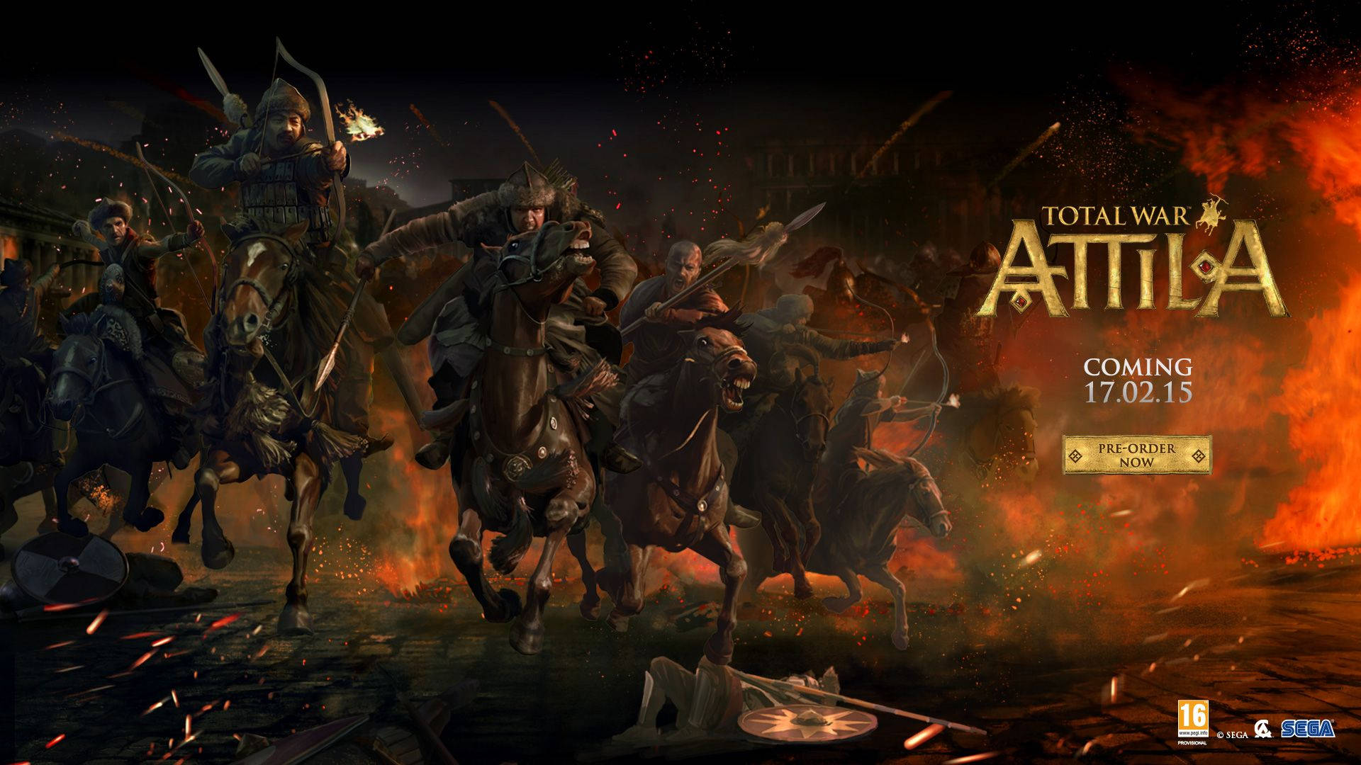 Total War Attila Teaser Poster