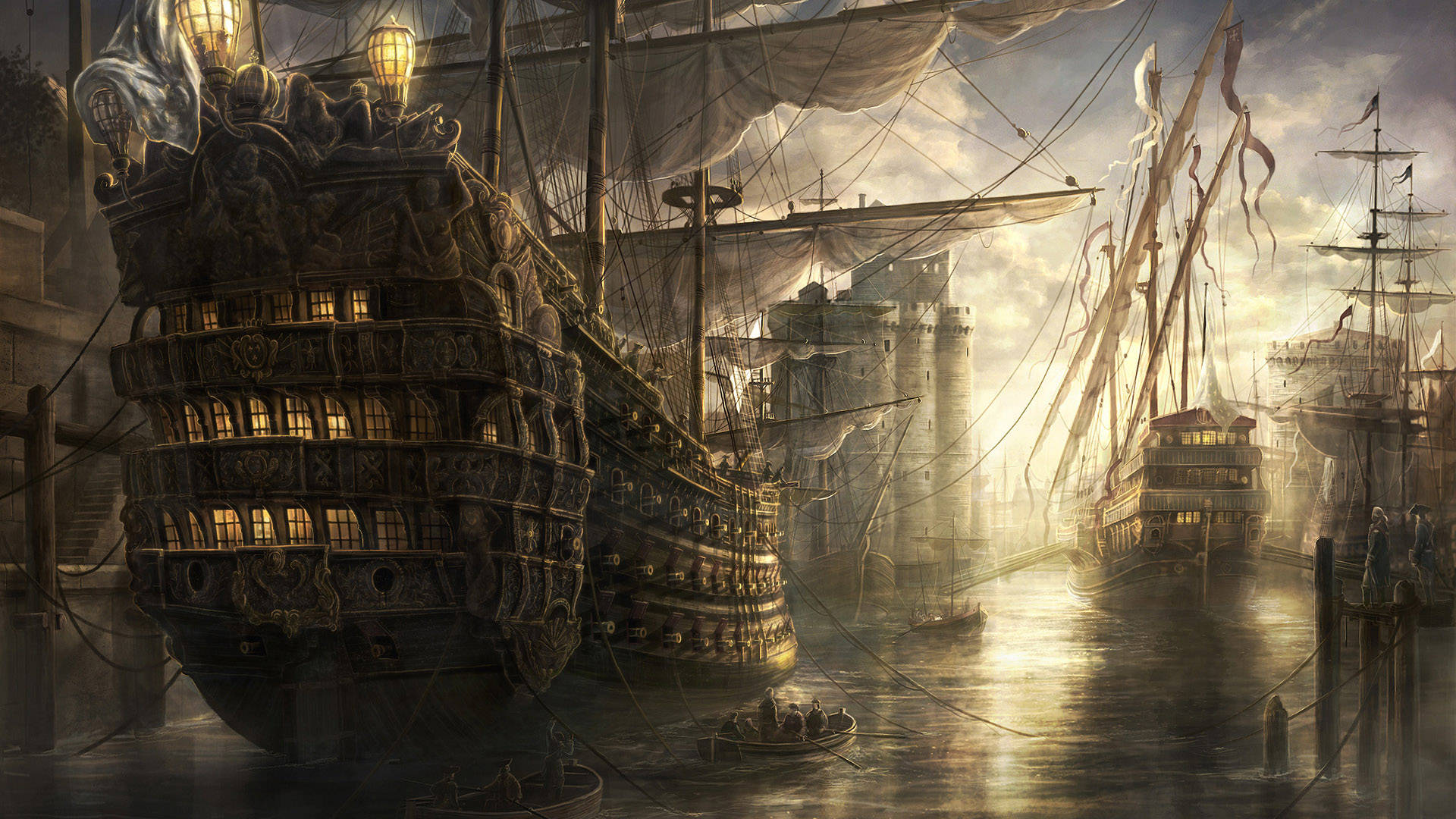Total War Empire Voyage Background