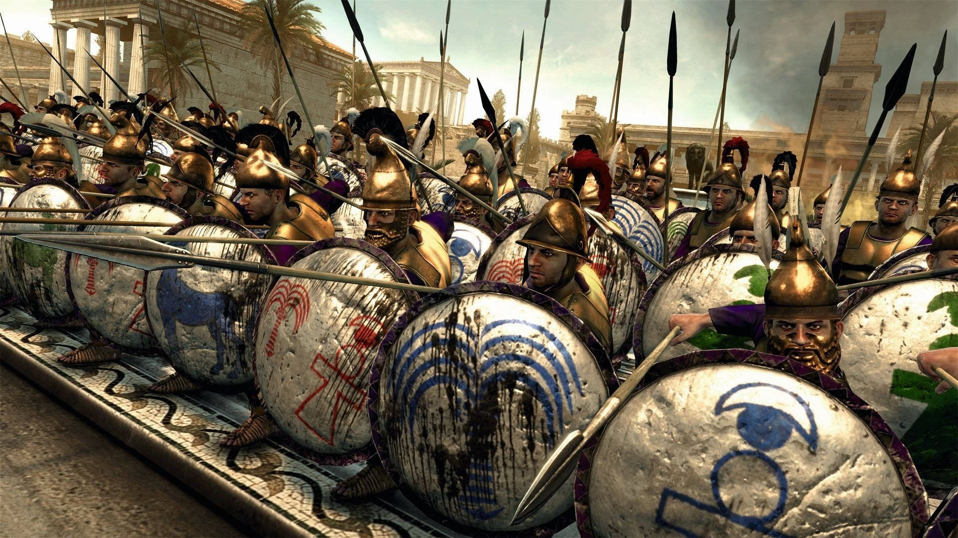 Total War Rome 2 Archers Background