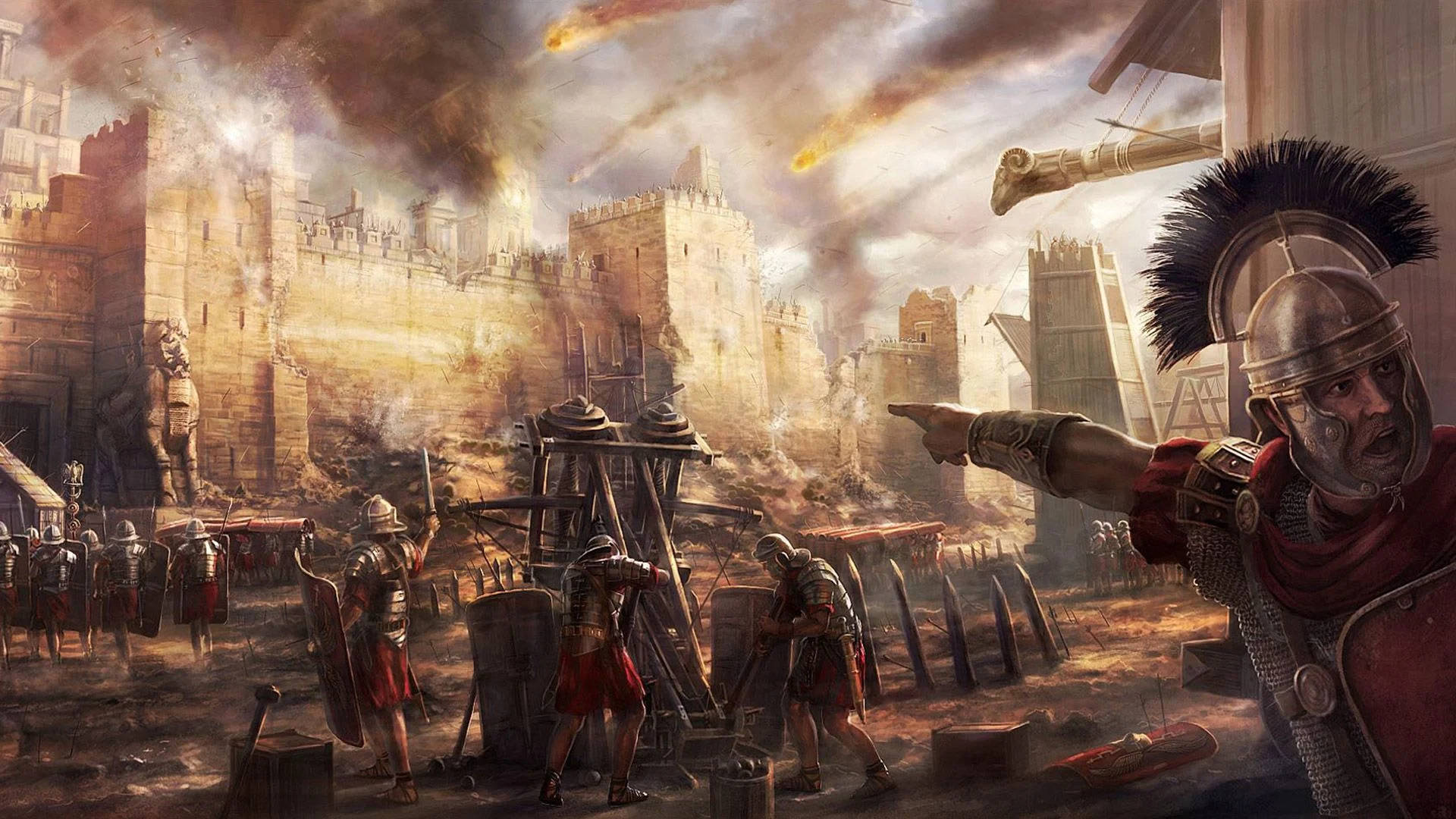 Total War Rome 2 Attack Background