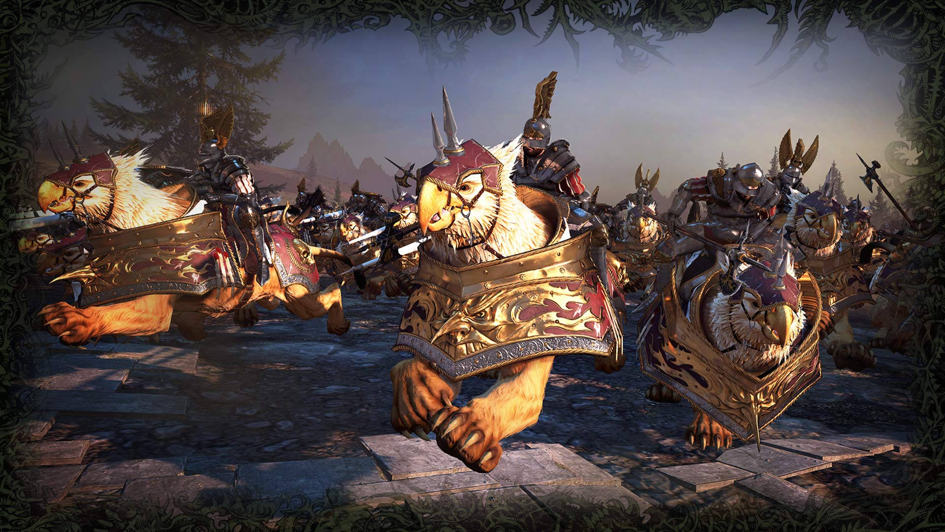 Total War Warhammer 2 Eagle Creature Background