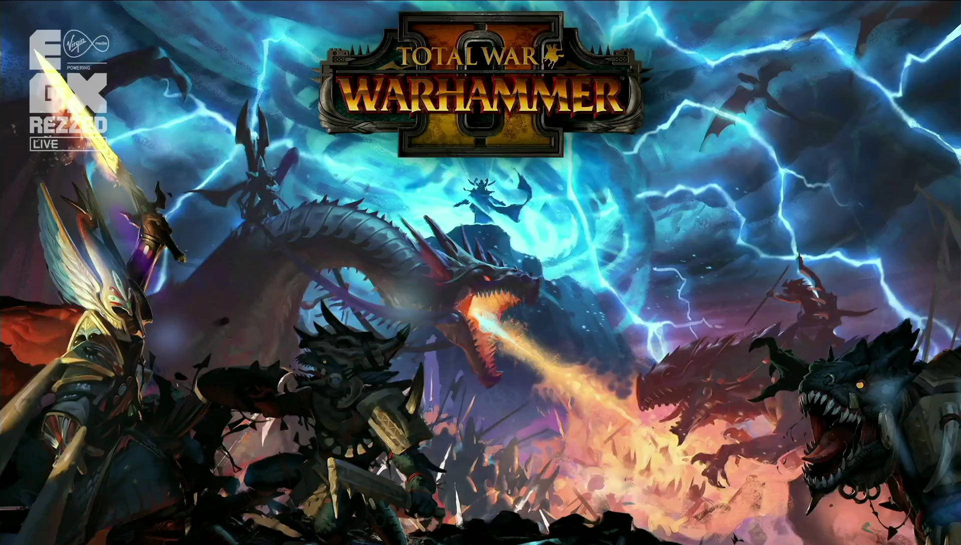 Total War Warhammer 2 Fiery Dragon Background