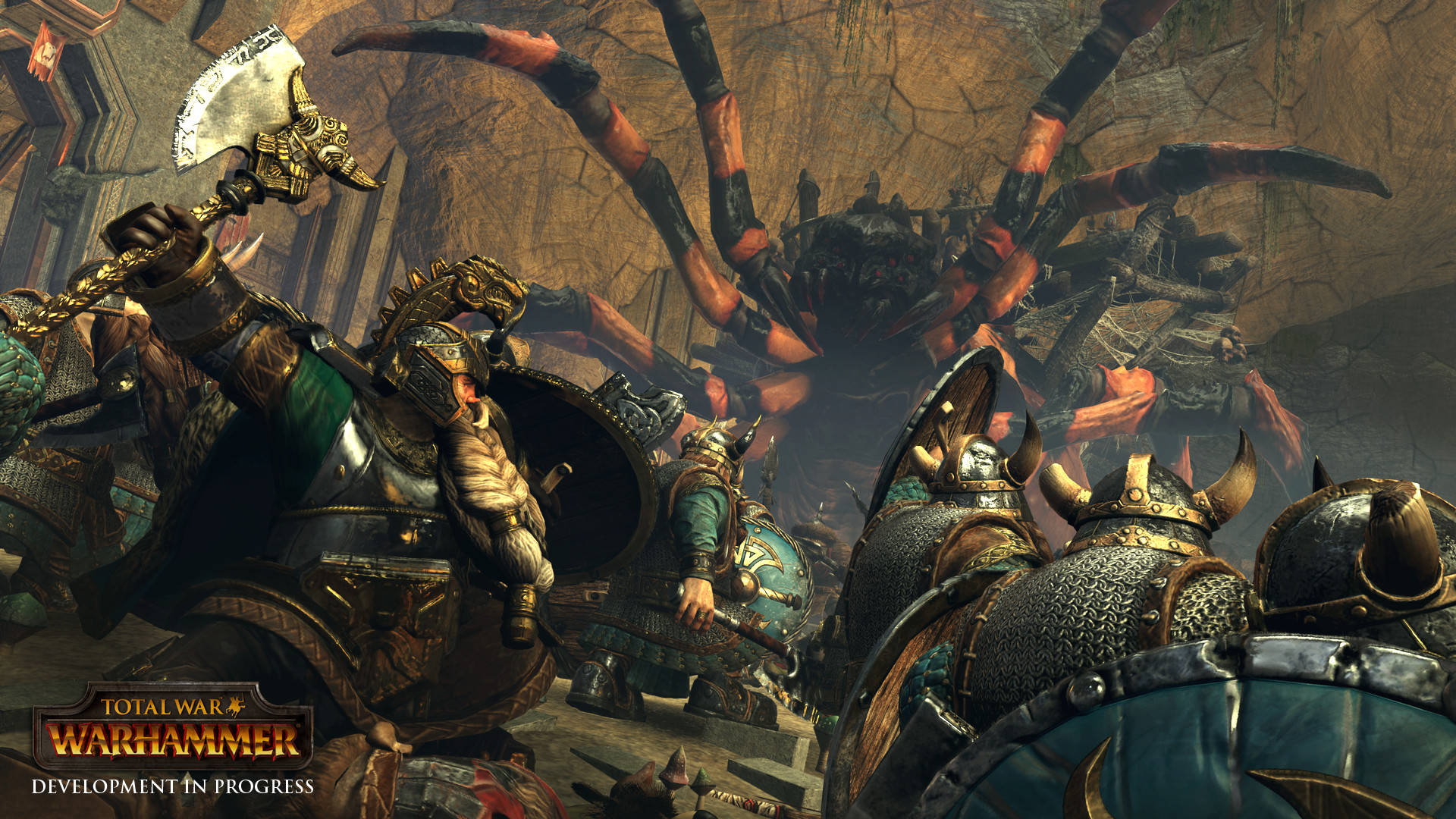 Total War Warhammer 2 Huge Spider Background
