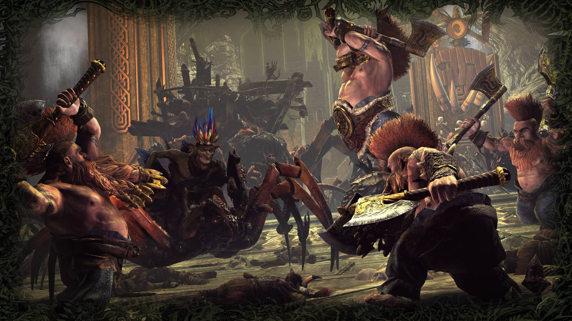 Total War: Warhammer 2 Video Game Poster Background