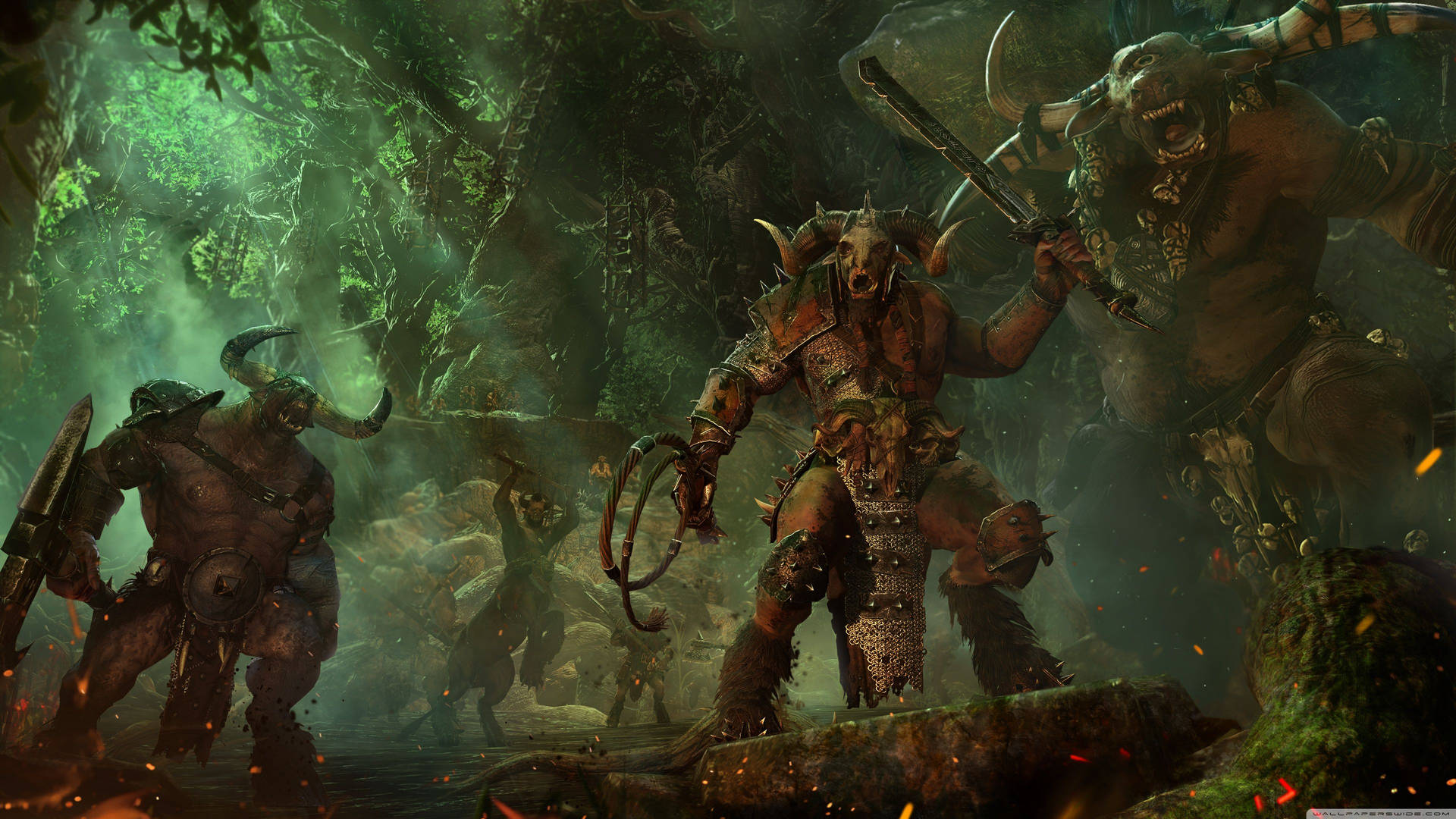 Total War Warhammer Minotaurs And Beasts Background