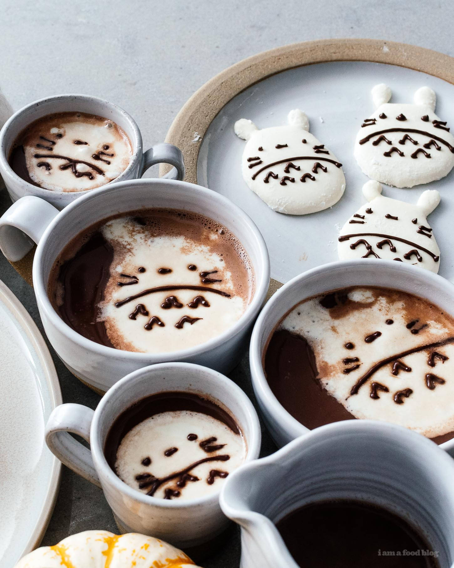 Totoro Marshmallows Choco Drink