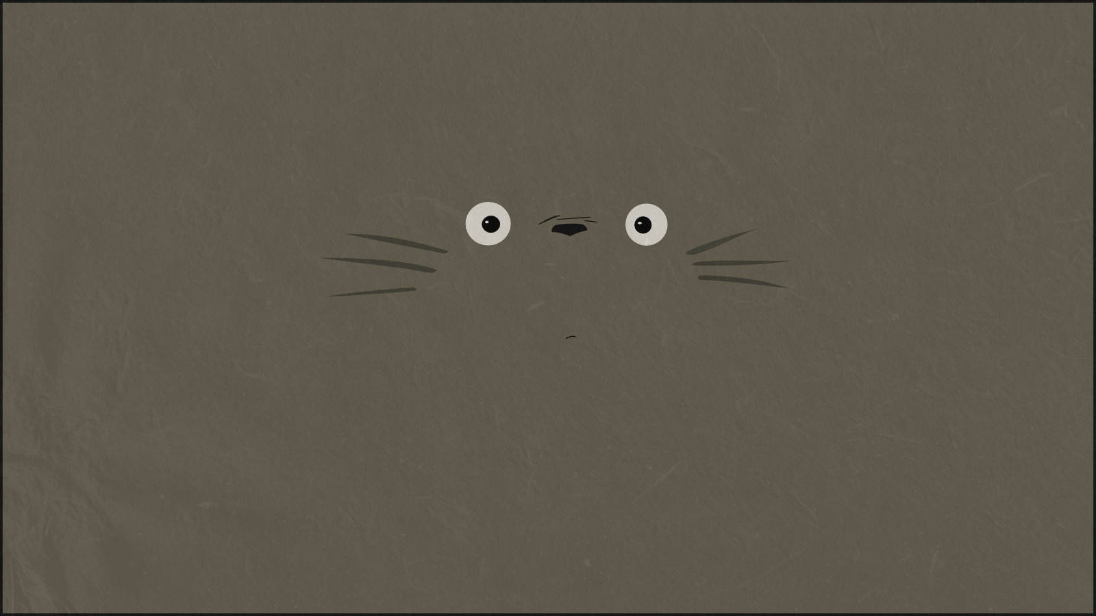 Totoro Minimalist Ipad Background