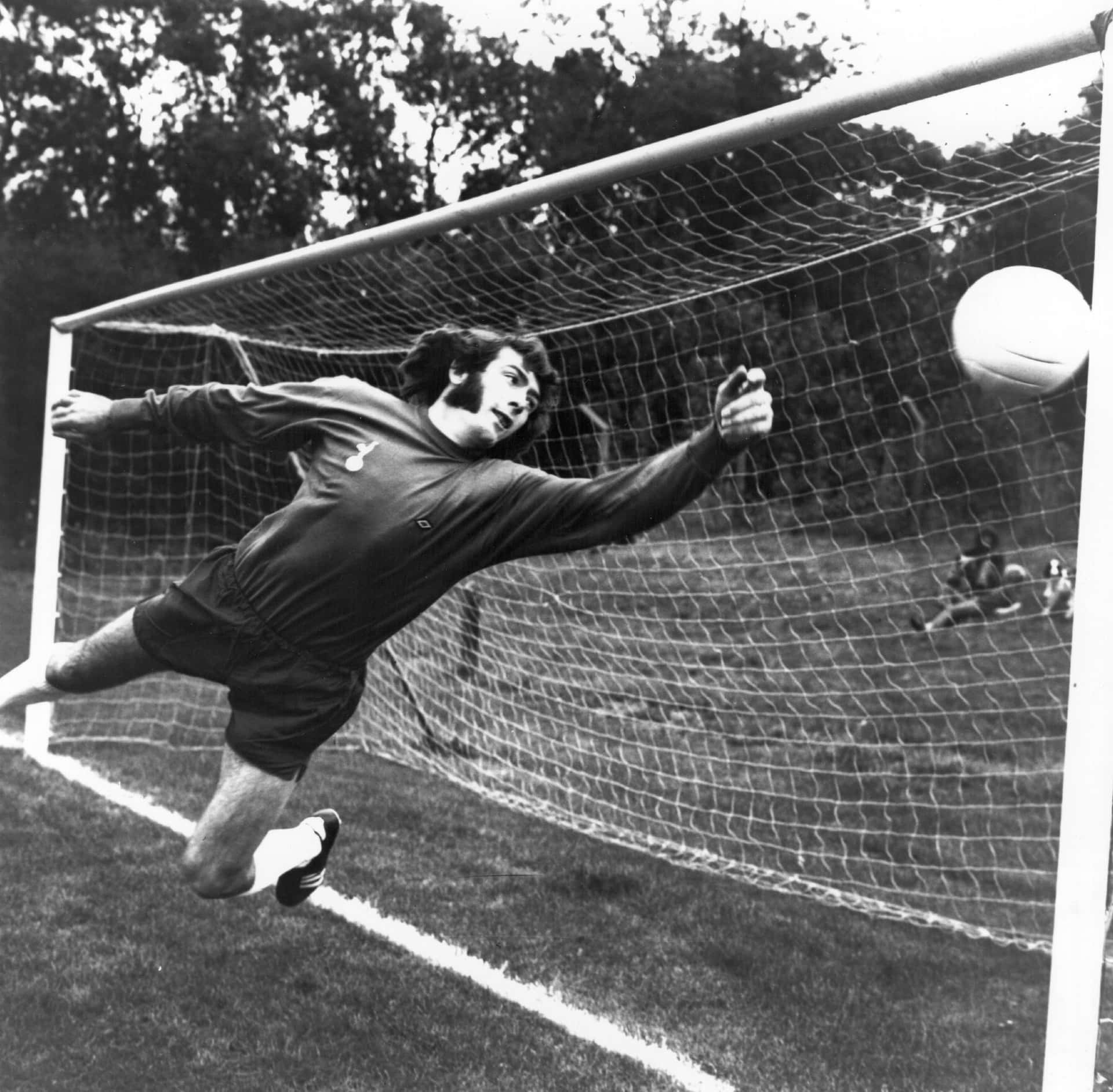 Tottenham Hotspur Goalkeeper Pat Jennings Background