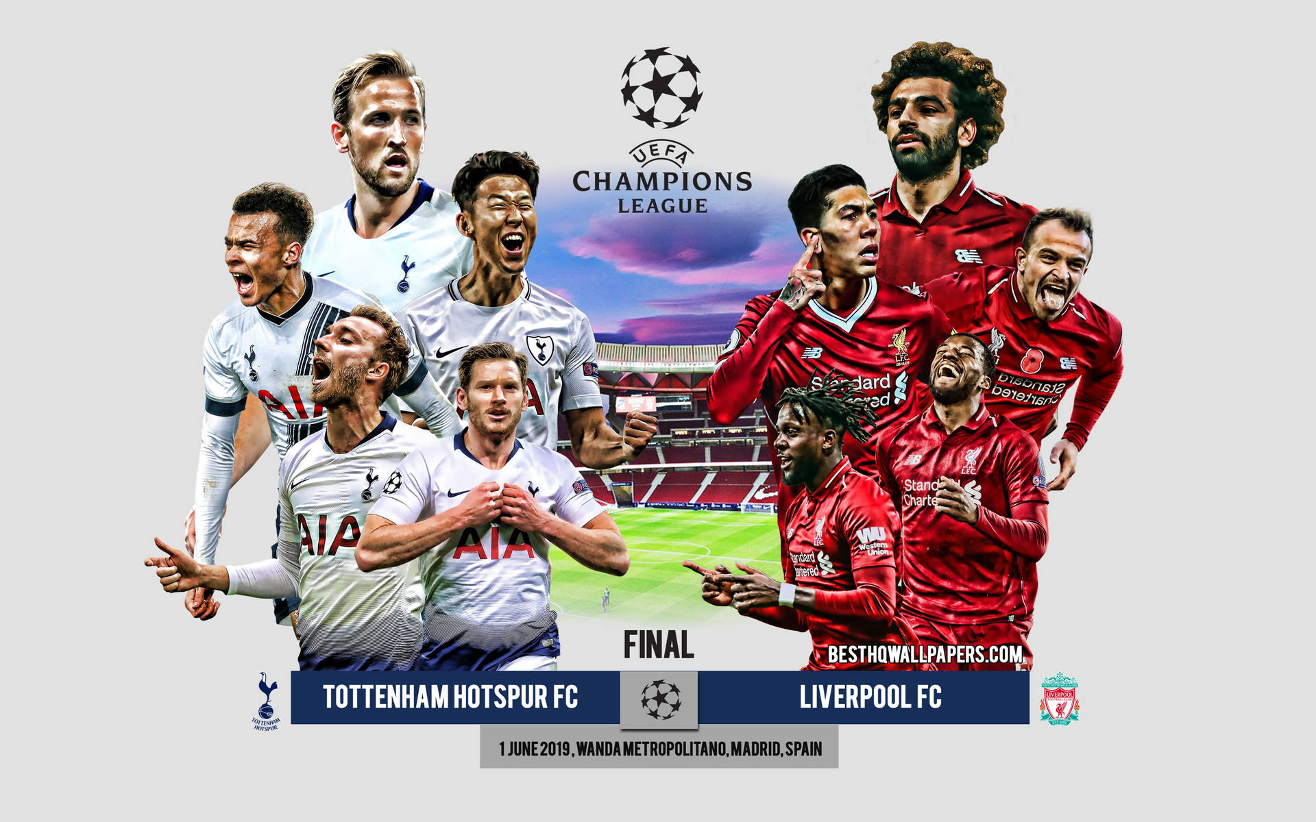 Tottenham Hotspur Liverpool 4k Background