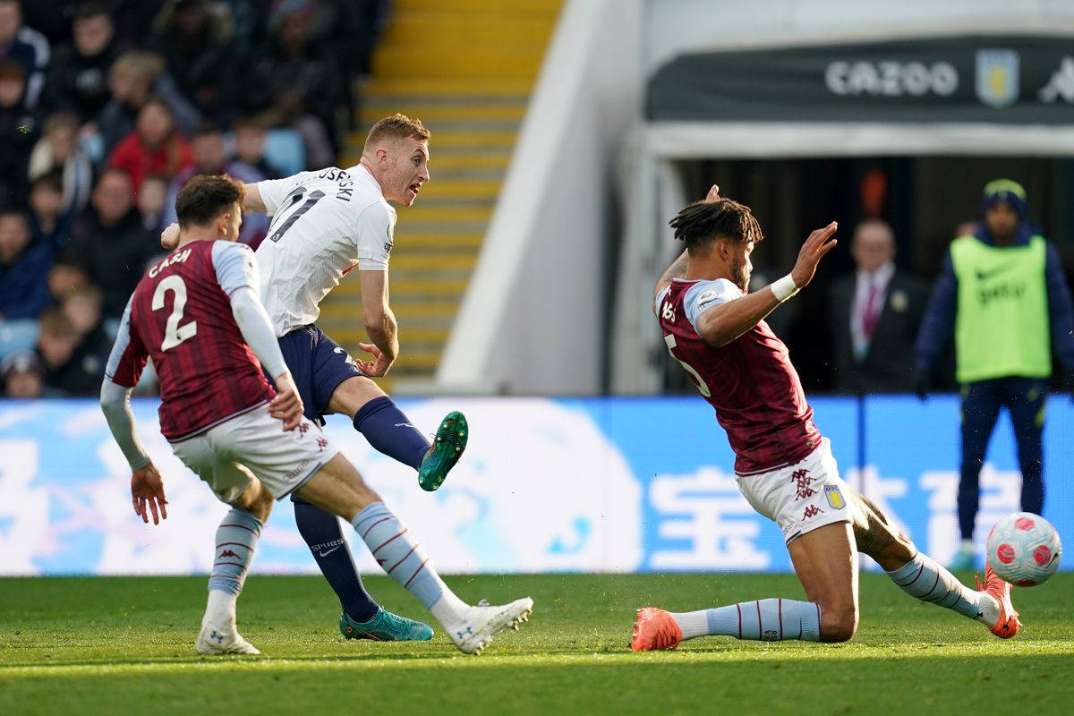 Tottenham Hotspurs Fc In A Tense Football Match